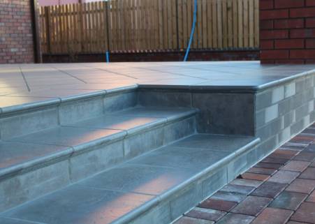 Ступени клинкерные Lichtgrau