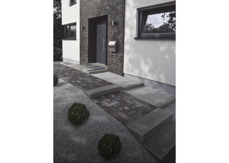 ABC кирпич тротуарный Artikel 615 Lübeck, braun-blau-geflammt ABC кирпич тротуарный Artikel 615 Lübeck, braun-blau-geflammt